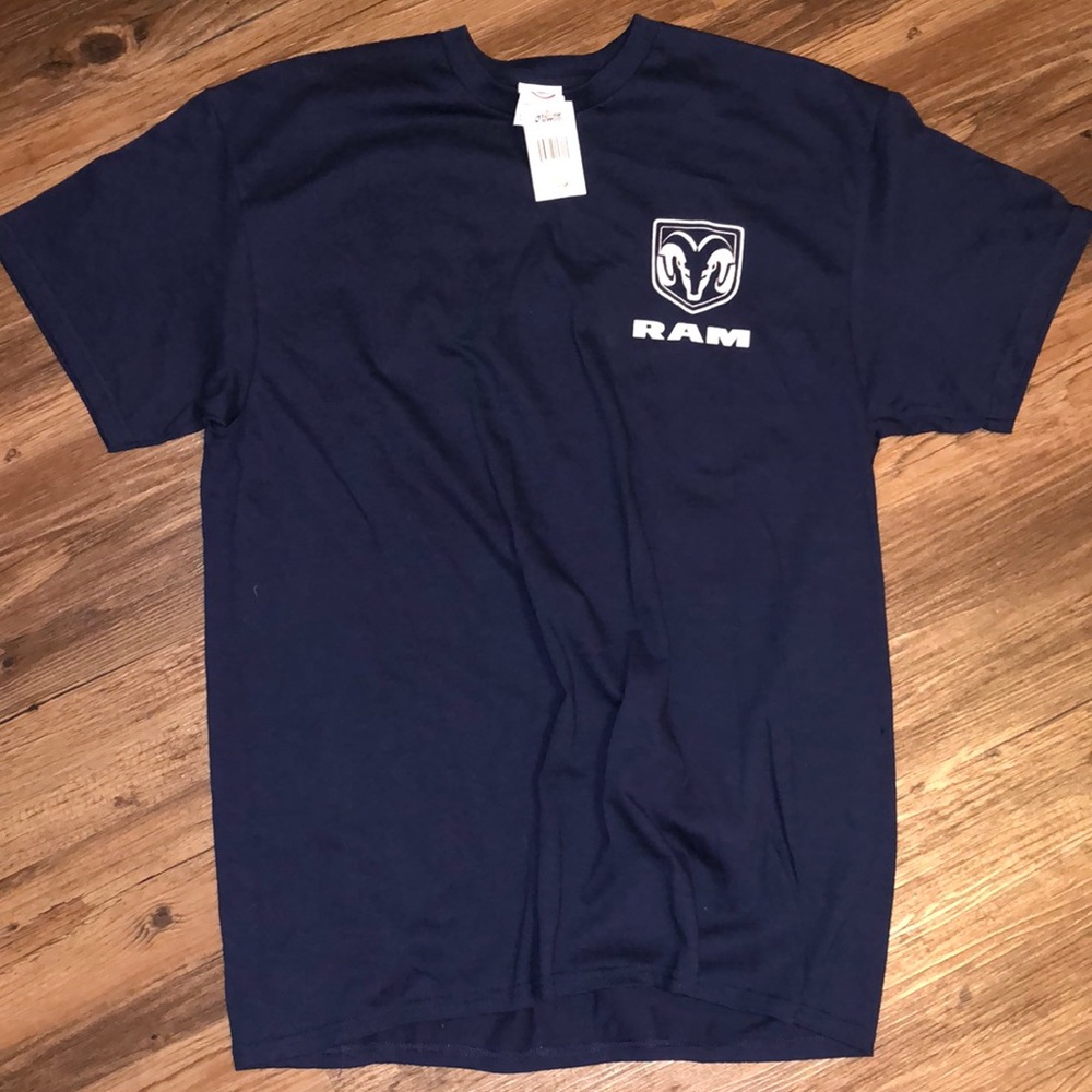 RAM Large Navy Blue T-shirt NWT